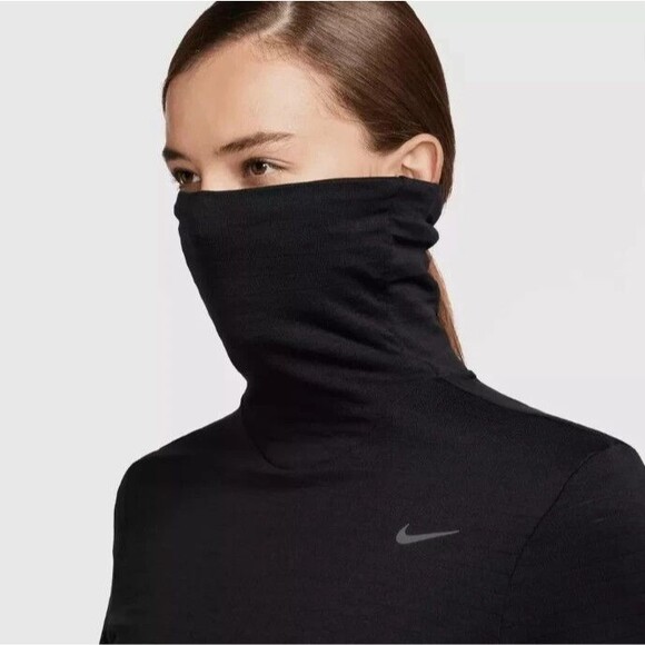 Nike Therma-FIT Swift Element Turtleneck Running Top FB5306-010 Women's Large - Picture 6 of 12